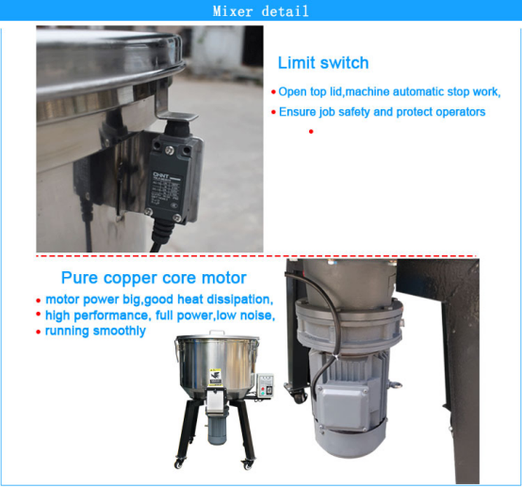 Vertical Plastic Powder Mixer Vertical Plastic Powder Mixer